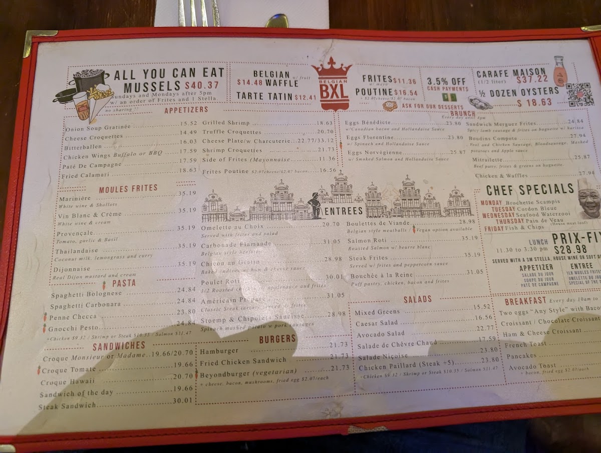 BXL Cafe Menu - Image 2