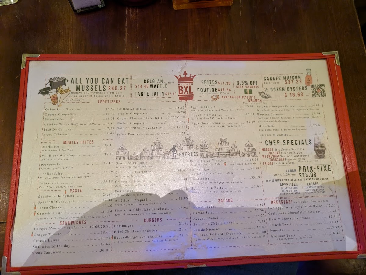 BXL Cafe Menu - Image 3