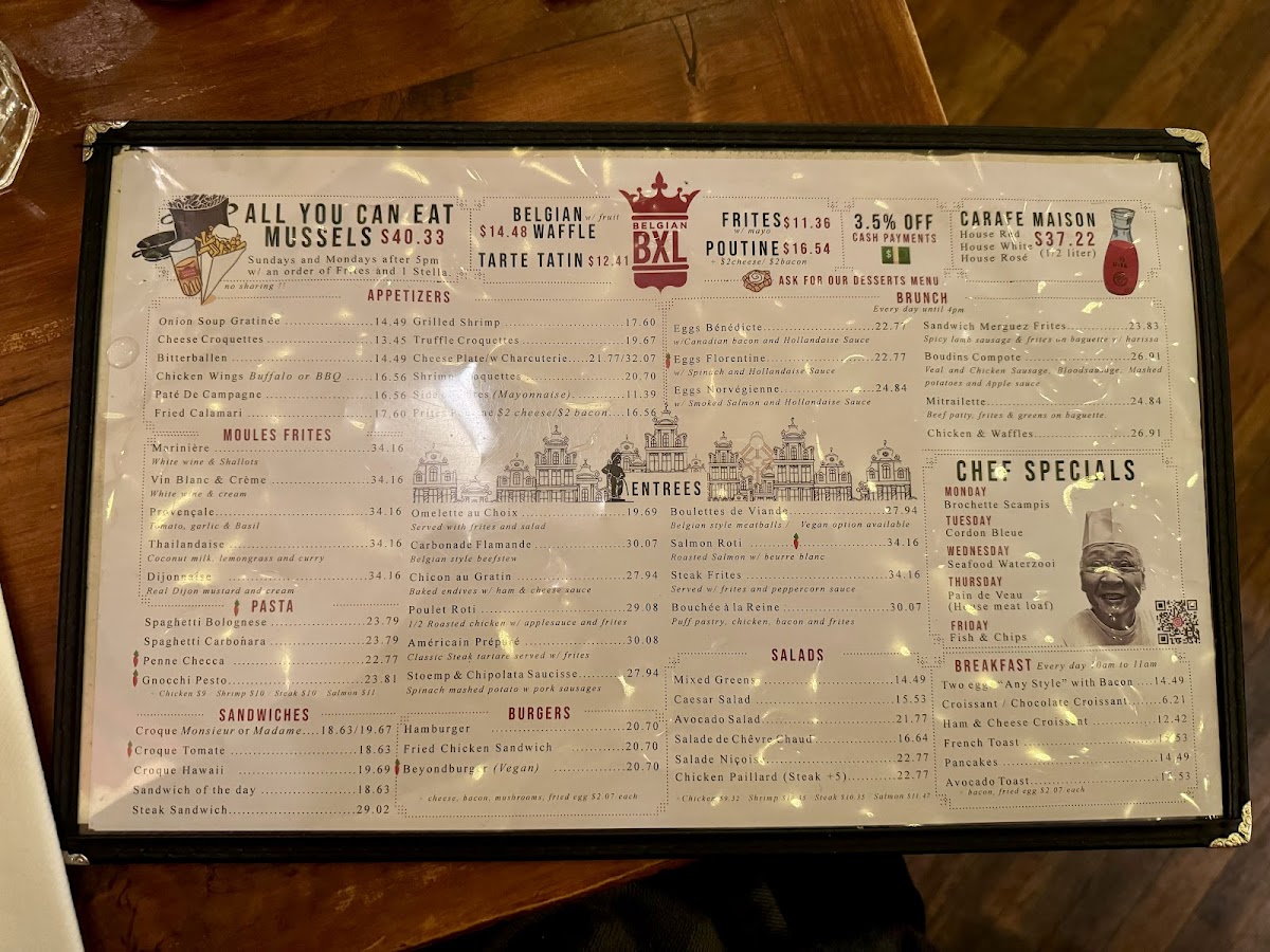 BXL Cafe Menu - Image 5